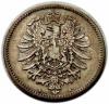 mini: 1 marka 1874 Wilhelm I Hohenzollern Berlin (2)