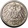 mini: 1 marka 1901 Wilhelm II Hohenzollern Niemcy Berlin (2)