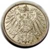 mini: 1 marka 1909 Wilhelm II Hohenzollern Niemcy Berlin (2)