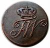mini: 1/2 krajcara 1797 Fryderyk Wilhelm II Śląsk Wrocław (2)