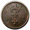 mini: 1 fenig 1937 Wolne Miasto Gdańsk (2)