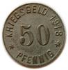 mini: 50 fenigów 1918 Działdowo / Soldau (1)
