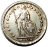 mini: 2 franki 1944 Szwajcaria (2)