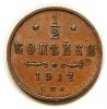 mini: 1/2 kopiejki 1912 Mikołaj II Romanow Rosja (1)
