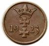 mini: 1 fenig 1923 Wolne Miasto Gdańsk Berlin (2)
