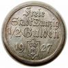mini: 1/2 guldena 1927 Wolne Miasto Gdańsk Berlin (1)