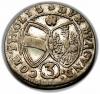 mini: 3 krajcary 1643 Ferdynand Karol Austria Tyrol Hall  (2)