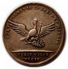 mini: Medal 1745 Pokój w Dreźnie Fryderyk II Wielki Śląsk (1)