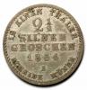 mini: 2 1/2 silber groschen 1864 Wilhelm I Hohenzollern Niemcy Berlin (2)