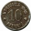 mini: 10 fenigów 1918 Wodzisław Śląski / Loslau (2)