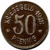 mini: 50 fenigów 1918 Wodzisław Śląski / Loslau (2)