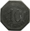 mini: 10 fenigów 1917 Hamborn (2)