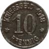 mini: 10 fenigów 1918 Głogówek / Ober - Glogau (1)