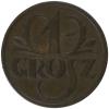 mini: 1 grosz 1925 II RP Warszawa (1)