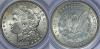 mini: 1 dolar 1887 USA grading PCGS MS64 (2)