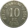 mini: 10 fenigów 1918 Zielona Góra Grunberg (2)