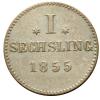 mini: 1 sechsling 1855 Hamburg (1)