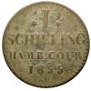 mini: 1 schilling 1855 Hamburg (1)