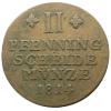mini: 2 fenigi 1814 Fryderyk Wilhelm Księstwo Brunszwig - Wolfenbuttel (1)