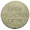 mini: 2 greszele 1776 Fryderyk II Wielki Niemcy Wrocław (1)