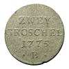 mini: 2 greszele 1775 Fryderyk II Wielki Niemcy Wrocław (1)