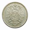 mini: 1 marka 1876 Wilhelm I Hohenzollern Niemcy Berlin (2)