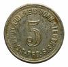 mini: 5 fenigów 1918 Bonn Nadrenia (1)