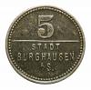 mini: 5 fenigów 1918 Burghausen Bawaria (1)