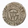 mini: Szeląg 1628 Jerzy Wilhelm Księstwo Pruskie Królewiec (1)