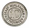 mini: 10 fenigów 1917 Muhlhausen Saksonia (1)