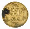 mini: Żeton 30 Dąbrowa 1861 Polska (2)