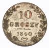 mini: 10 groszy 1840 Mikołaj I Romanow byłe Królestwo Polskie Warszawa (1)