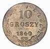 mini: 10 groszy 1840 Mikołaj I Romanow byłe Królestwo Polskie Warszawa (1)