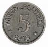 mini: 5 fenigów 1918 Crefeld Nadrenia (1)