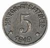 mini: 5 fenigów 1919 Crefeld Nadrenia (1)