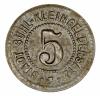 mini: 5 fenigów Suhl Turyngia (1)
