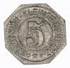 mini: 5 fenigów Suhl Turyngia (1)