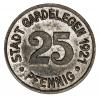 mini: 25 fenigów 1921 Gardelagen Saksonia (1)