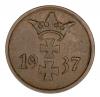 mini: 1 fenig 1937 Wolne Miasto Gdańsk (2)