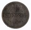 mini: 1/2 krajcara 1856 Maksymilian II Bawarski Niemcy Bawaria (2)