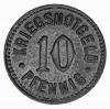 mini: 10 fenigów 1918 Trossingen Wirtembergia (2)
