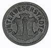 mini: 5 fenigów 1919 Unterweserstadte (1)