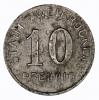 mini: 10 fenigów 1919 Zweibrucken Nadrenia Palatynat (1)