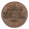 mini: 1 deiling 1787 Chrystian VII Oldenburg Szlezwik Holsztyn (2)