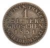 mini: 1 grosz srebrny 1851 Fryderyk Wilhelm IV Niemcy Prusy Berlin A (2)