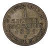 mini: 1 grosz srebrny 1851 Fryderyk Wilhelm IV Niemcy Prusy Berlin A (2)
