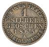 mini: 1 grosz srebrny 1865 Wilhelm I Hohenzollern Niemcy Prusy Berlin A (2)