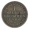 mini: 1 grosz srebrny 1866 Wilhelm I Hohenzollern Niemcy Prusy Berlin A (2)