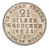 mini: 2 1/2 grosza srebrnego 1851 Fryderyk Wilhelm IV Prusy Berlin (2)