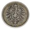 mini: 1 marka 1883 Wilhelm I Hohenzollern Prusy Berlin (2)